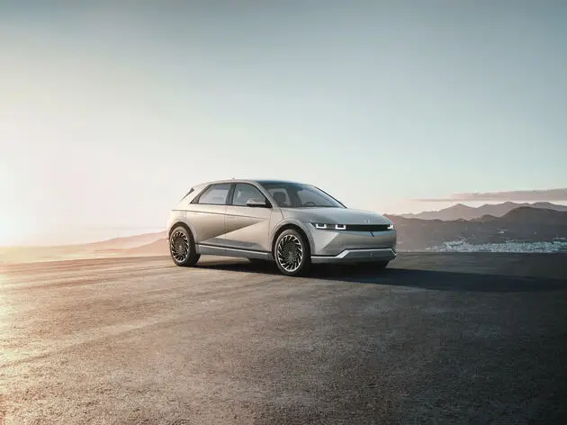 IONIQ 5 het nieuwe line-up merk van Hyundai
