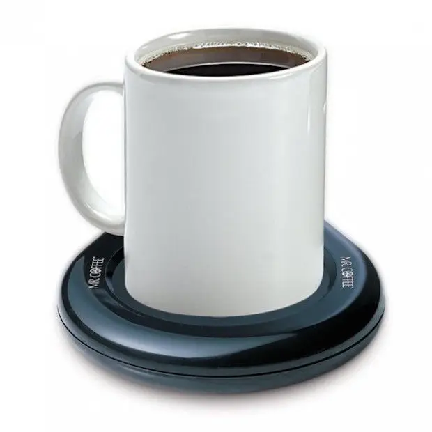 Nooit meer koude koffie met deze onderzetter