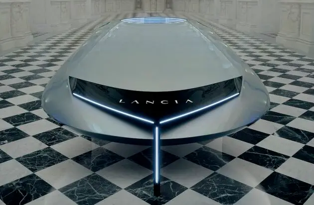 De Pu+Ra Zero sculptuur vormt de basis, of inspiratie, voor nieuwe Lancia`s.