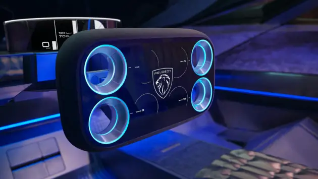 Het stuur als ultieme controller voor alle functies