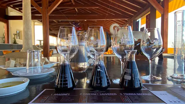 De eerste stap, een blending workshop waardoor je meer van de smaak van wijn gaat begrijpen