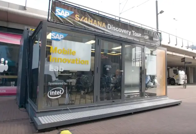 Het Mobile Innovation Lab van SAP.
