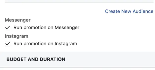 <i>Run promotion on ...</i>
