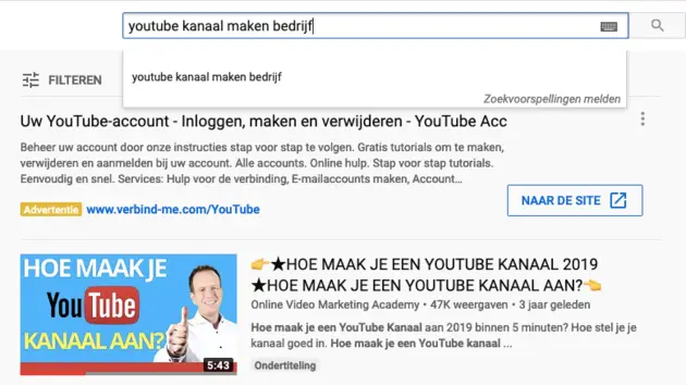 <i>YouTube suggest</i>