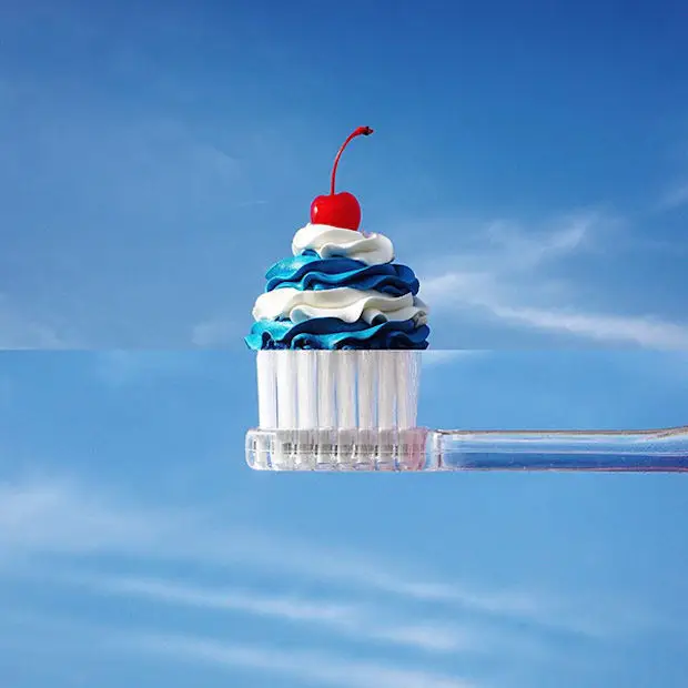 <em>Cupcake + tandenborstel<\/em><em><\/em>