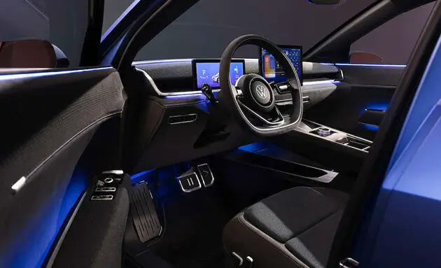 Het interieur van de ID. 2all