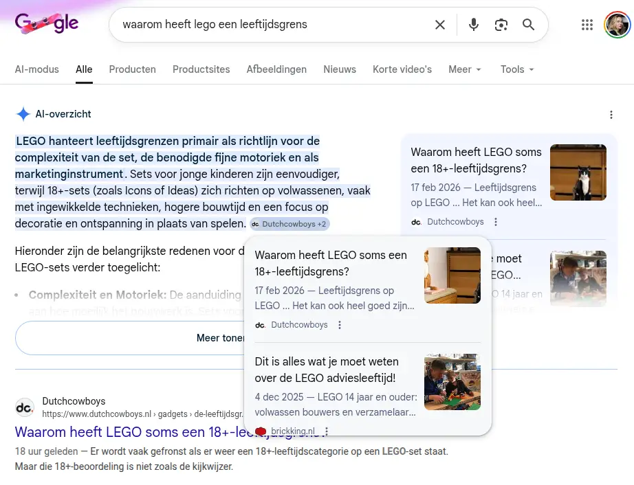 AI overviews