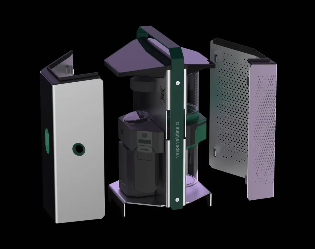 DDW2026_Designing for living systems_hornet_exploded_DarkBG