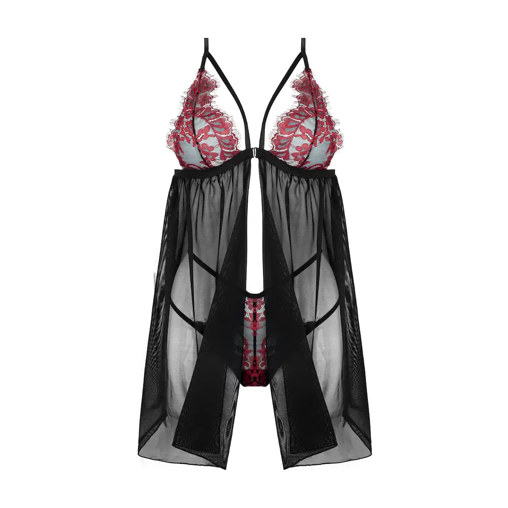 5 babydoll setje