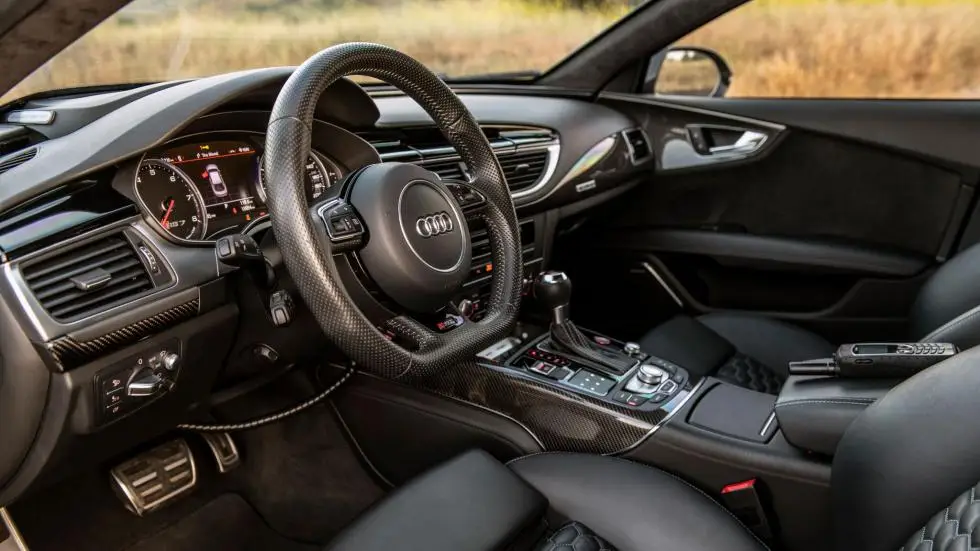add armor audi rs7 front seats dashboard