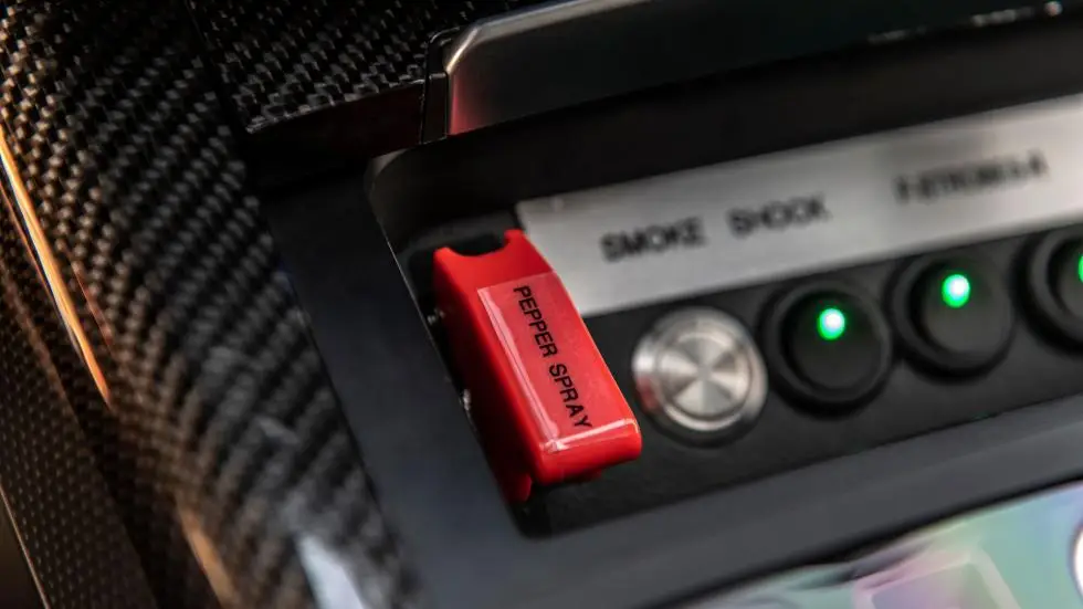 add armor audi rs7 pepper spray ignition
