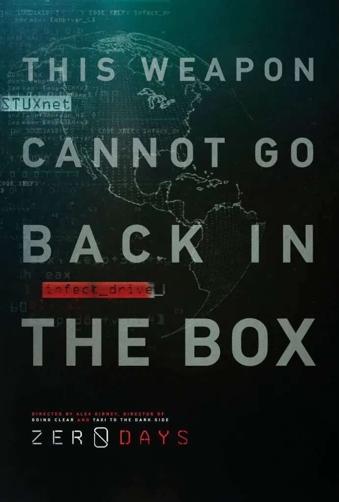 alex gibney zero days poster 691x1024