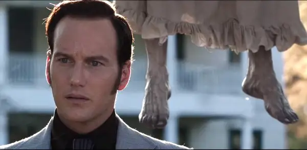 conjuring 2013 hanging patrick wilson