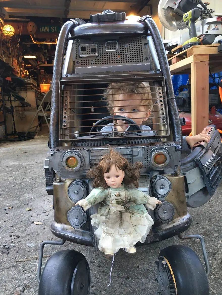 dad turns kids toy cars mad max ian pfaff 1 1 1