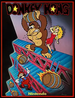 donkey kong flier