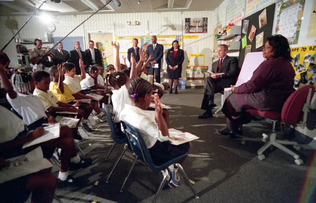 george bush booker elementary 911