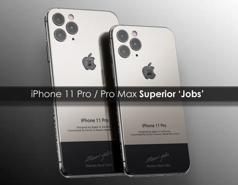 iphone 11 pro steve jobs edition 770x599