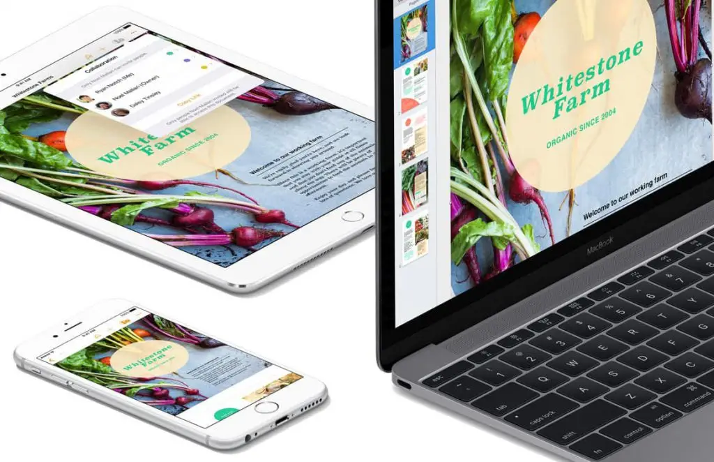 iwork apps ipad mac iphone 1024x662
