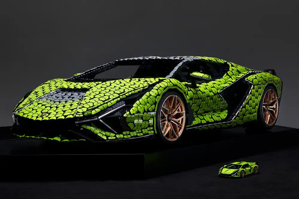 life size lego lamborghini sian fkp 37 0 hero