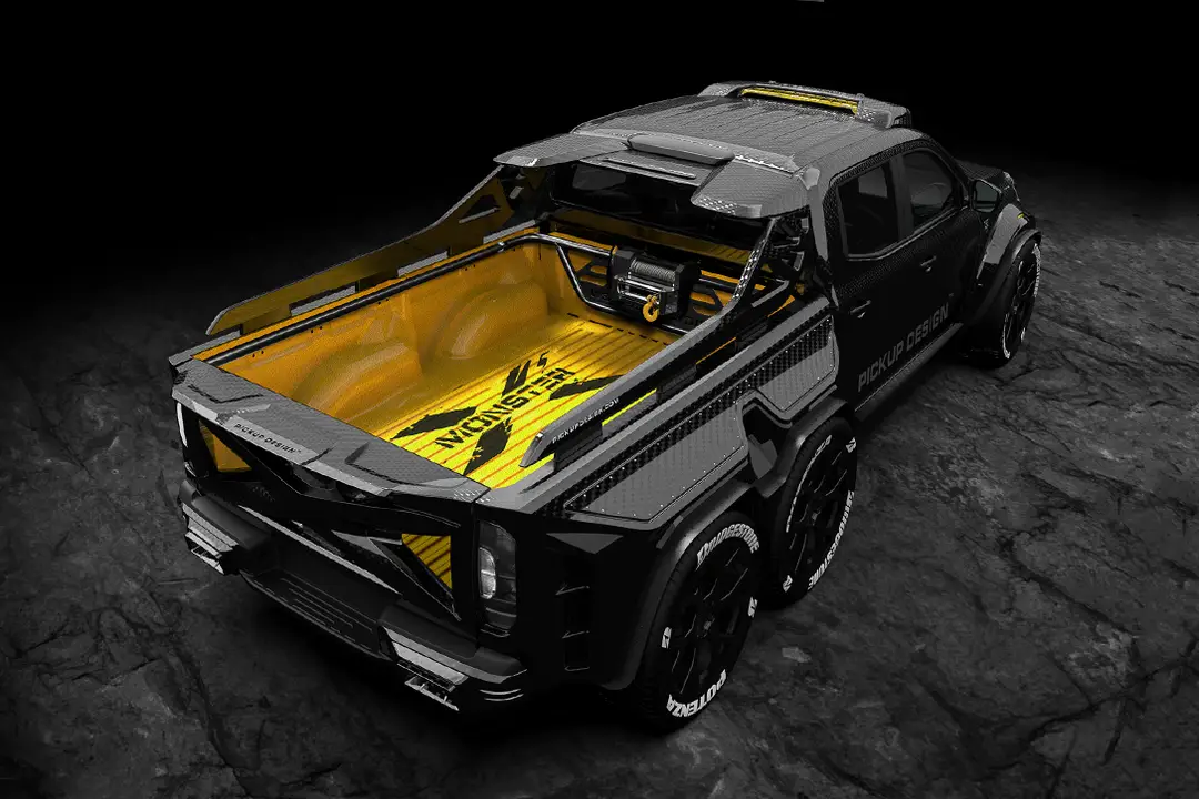 mercedes benz x class exy monster x concept 3