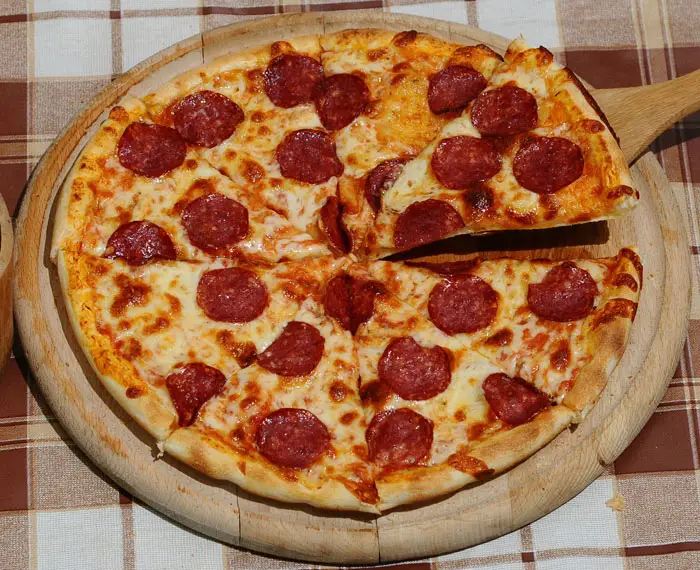 pizza salami