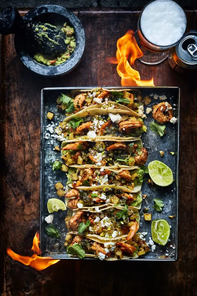 remko kraaijeveld grilled shrimp pineapple tacos 683x1024