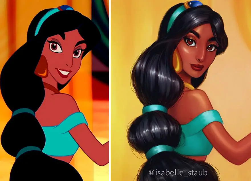 repainted disney princesses isabelle staub 2 58f5b4f1c8c69 880