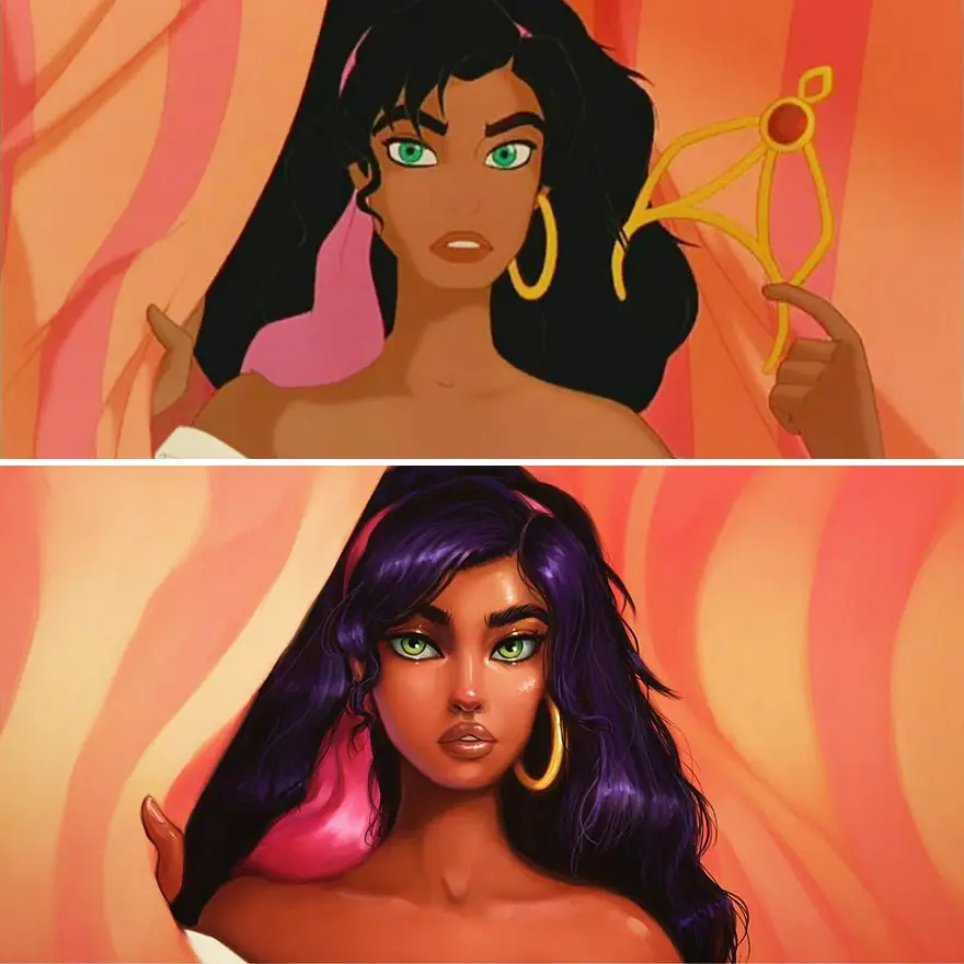 repainted disney princesses isabelle staub 5 58f5b4fa9f543 880