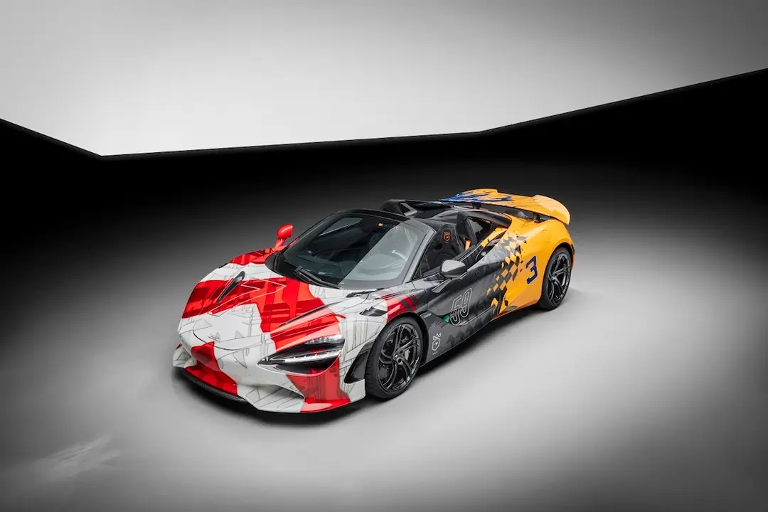 small 15648 mclarentriplecrownartcar