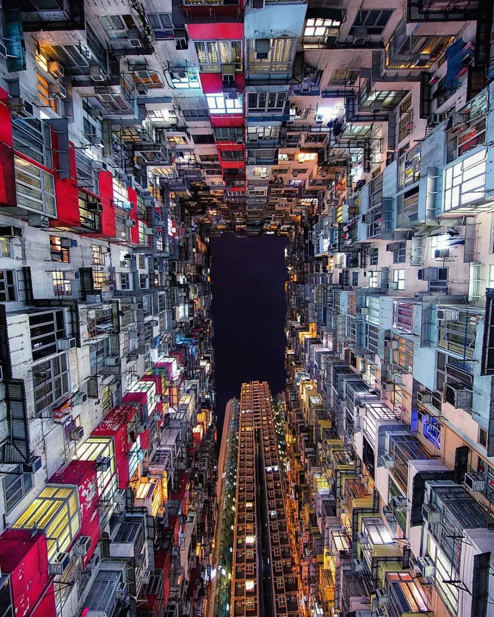 the city