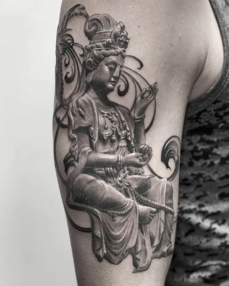 the tattoo artist makes hyper realistic tattoos that look more like they were printed on the skin 6001502fecef2 880