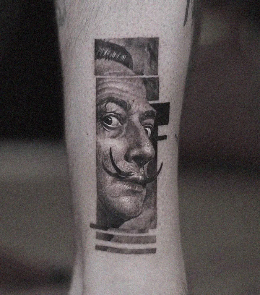 the tattoo artist makes hyper realistic tattoos that look more like they were printed on the skin 6001505da8d52 880
