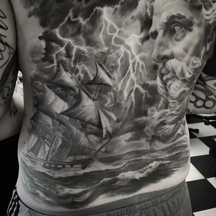 the tattoo artist makes hyper realistic tattoos that look more like they were printed on the skin 60015080e31db 880