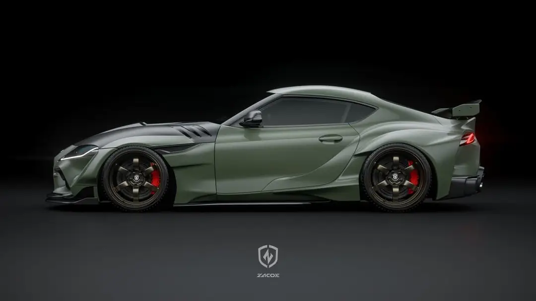 toyota supra zacoe widebody 4