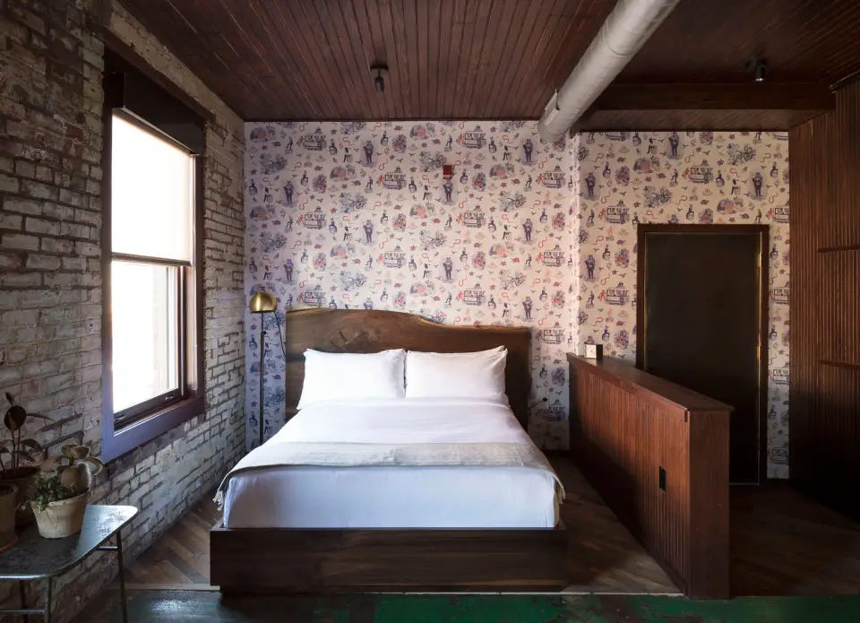 wm mulherins sons hotel room 2 bed by matthew williams