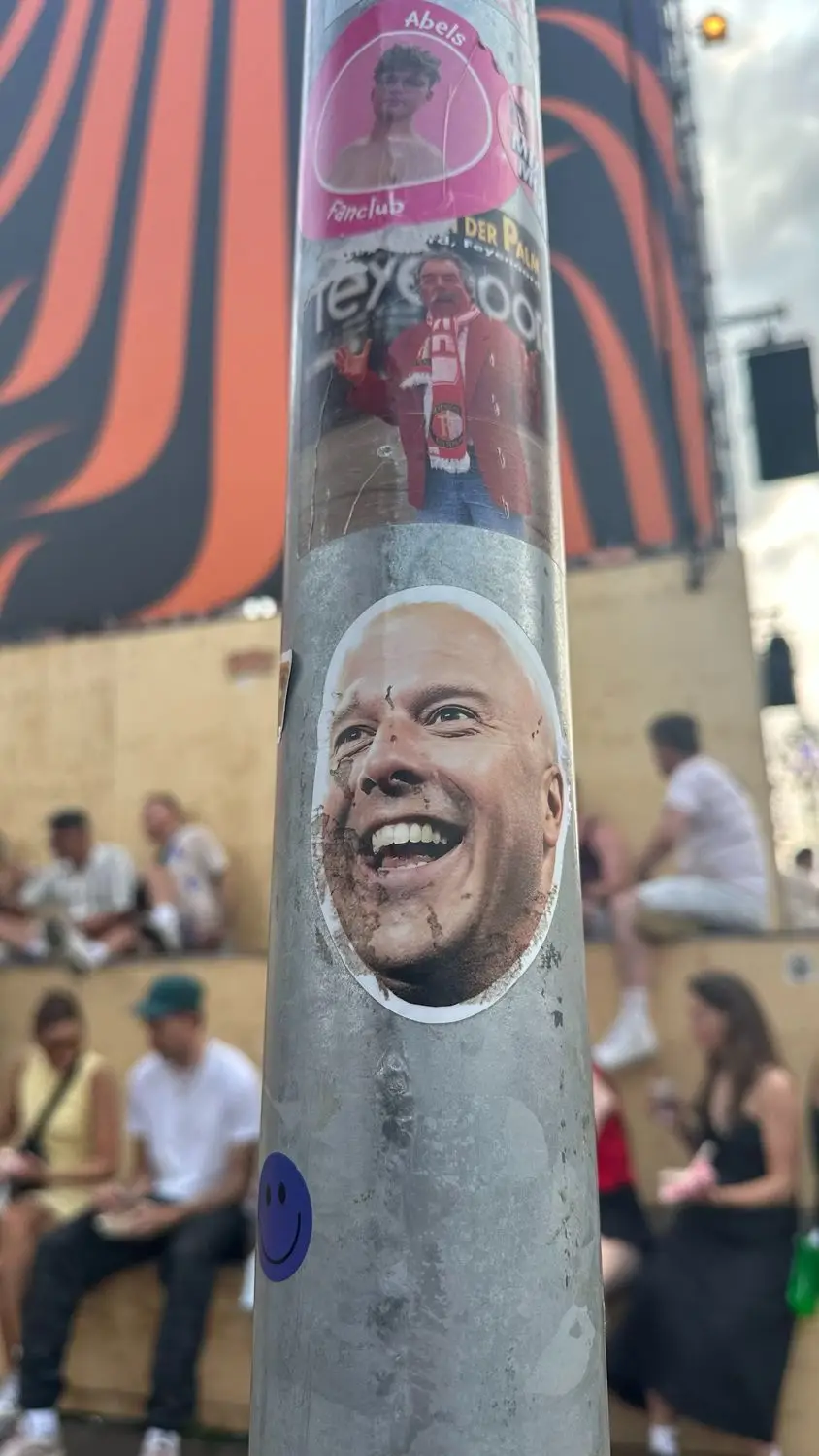 Arne Slot was ook van de partij.