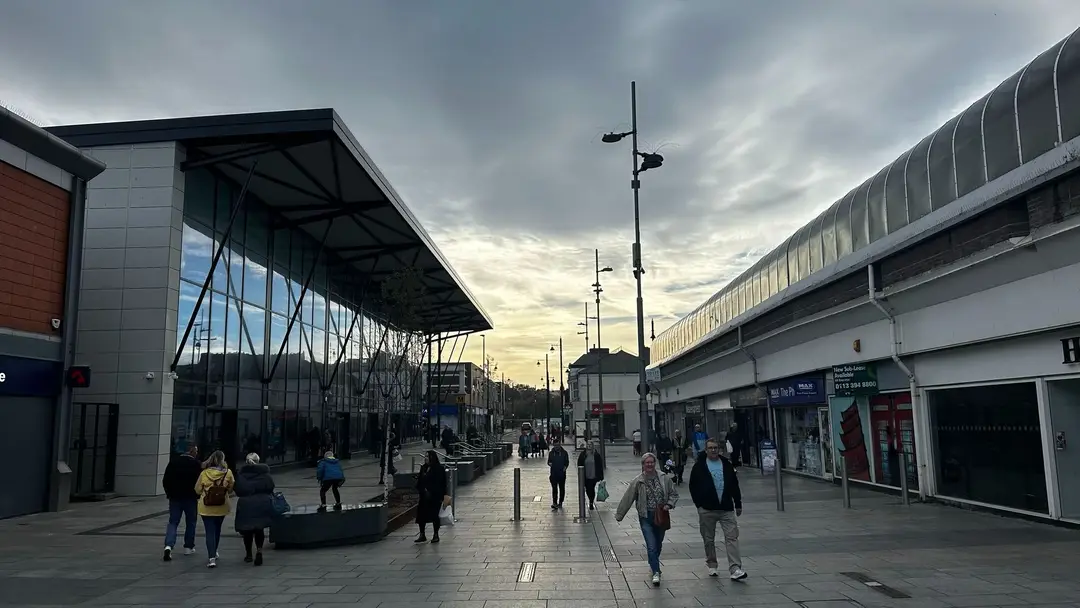 Het bruisende centrum van Sunderland.