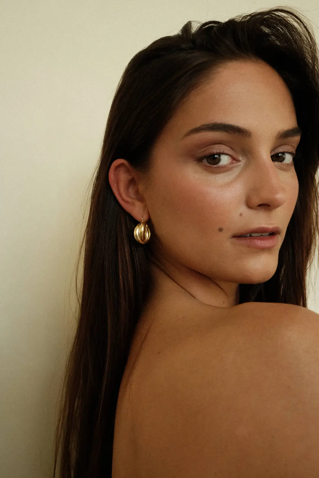Oro Jewels - Twist Hoops
