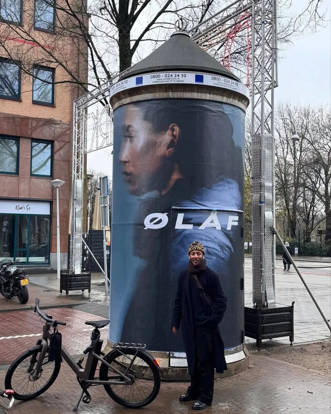 Biked through Amsterdam, almost captured every poster 💚