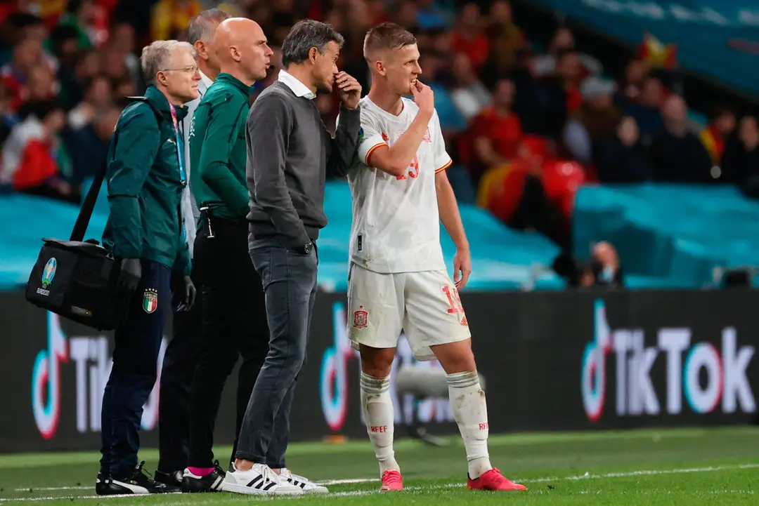 Luis Enrique et Dani Olmo sont très proches