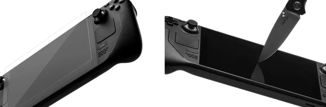 dbrand tempered glass best screen protector for steam deck