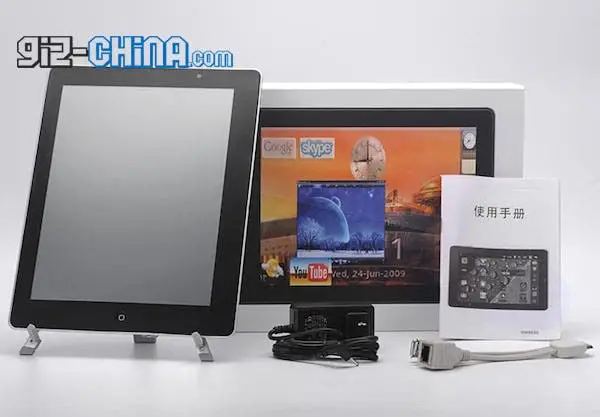 100 android tablet new ipad 3 knock off