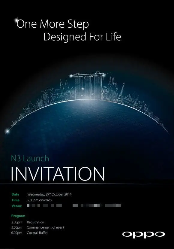 140917 oppo n3 launch singapore official 29 oct