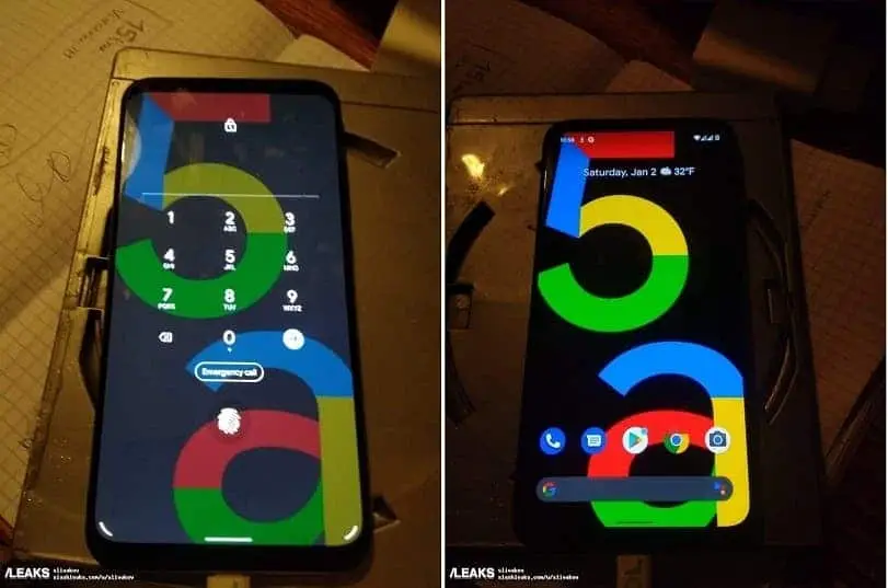 1609736319 google pixel 5a leaks with thick bezels and some specs