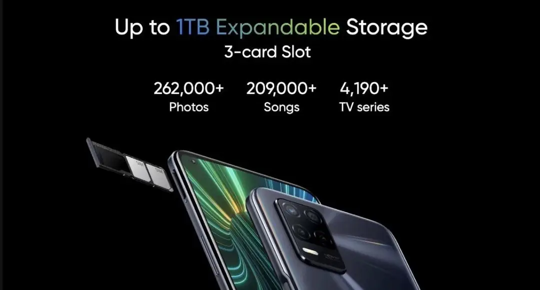 1tb realme 8 5g