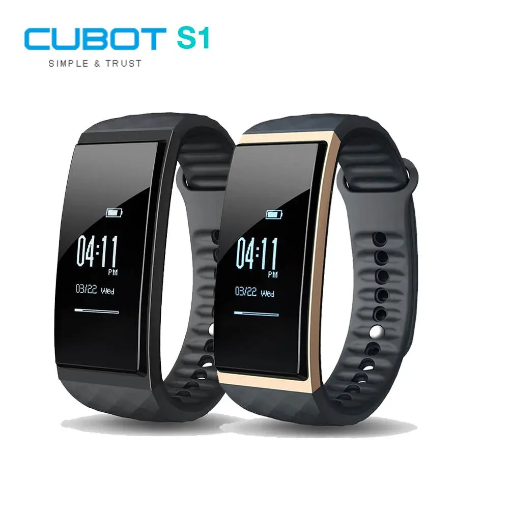 2017 new cubot s1 six axis algorithm sensor smart bracelet vibration dynamic heart rate monitor health