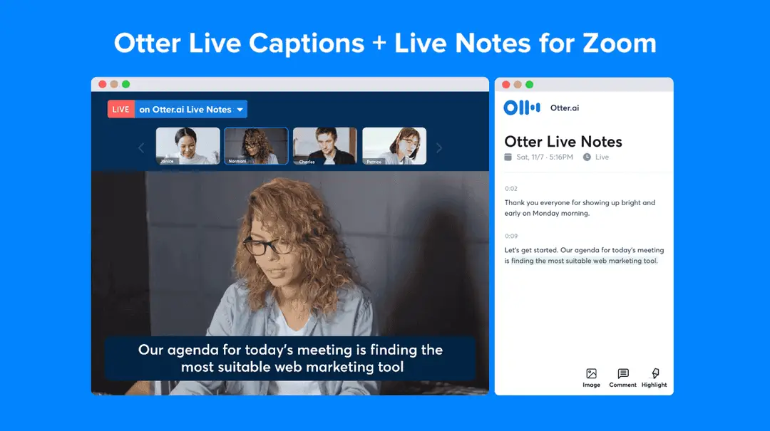 61f5d472c8885c3fc4b55a67 otter live captions