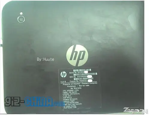 7 inch hp touchpad go china back