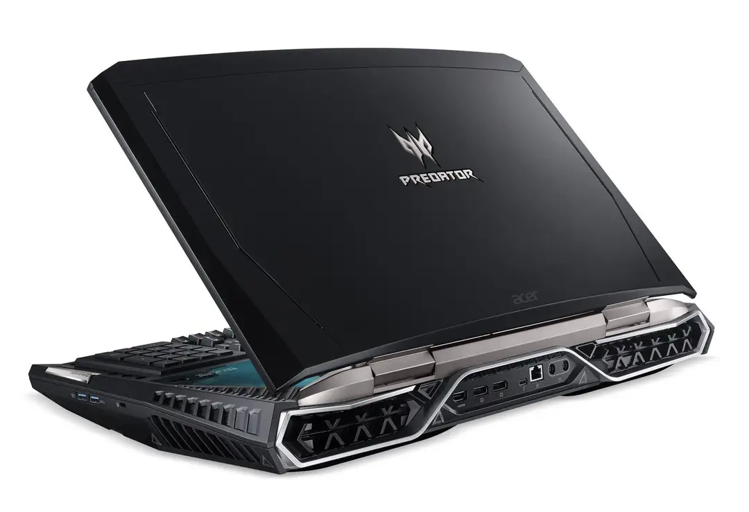 acer predator 21 x gx21 71 rear left facing number pad