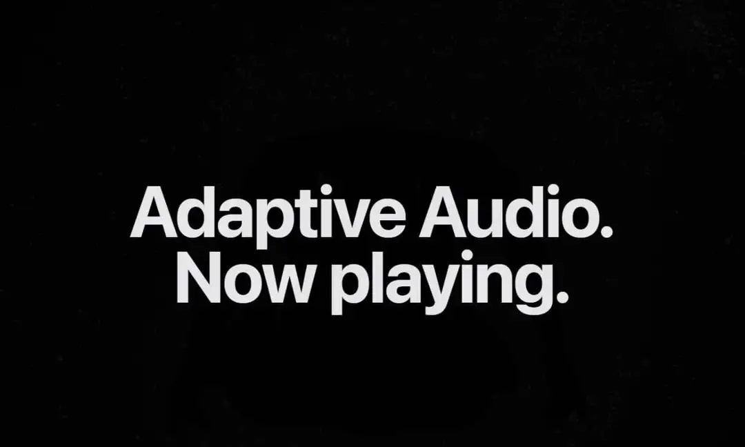 adaptive audio